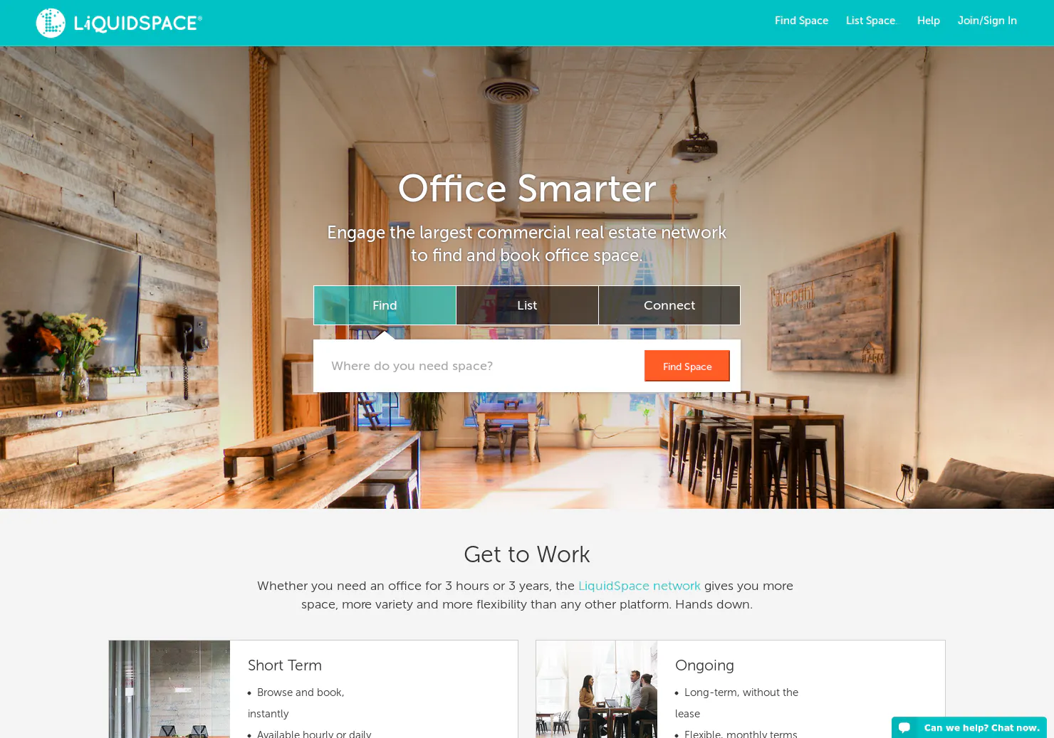 Workspace on Demand