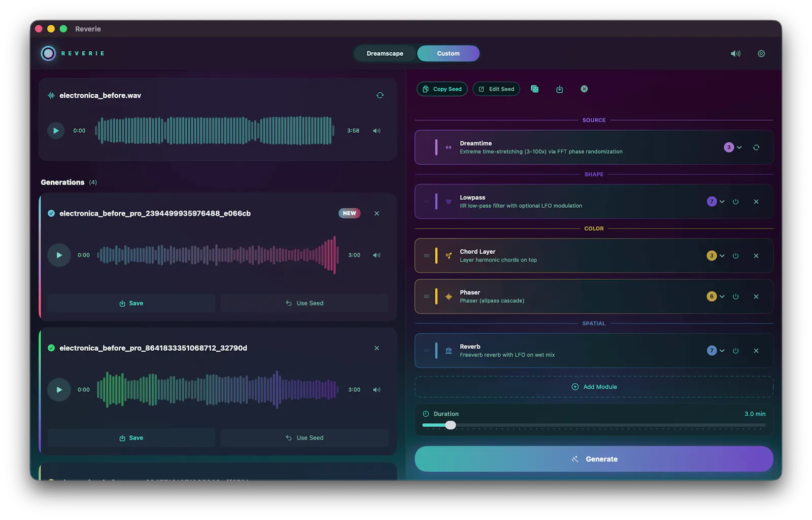 Reverie screenshot 4