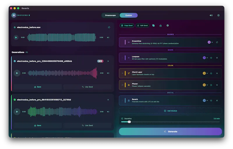Reverie screenshot 4