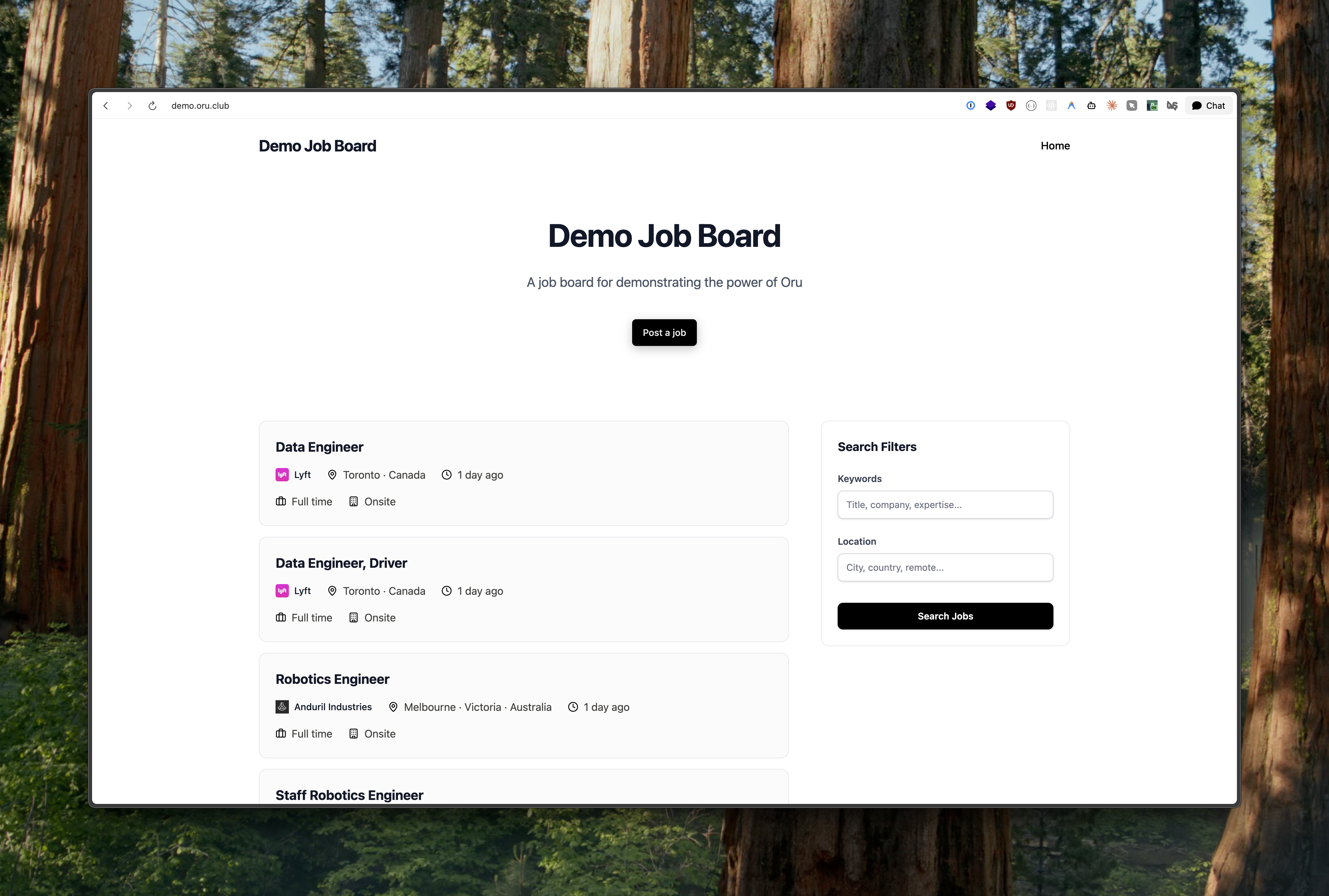 Oru - Screenshot 3 showing product features and functionality