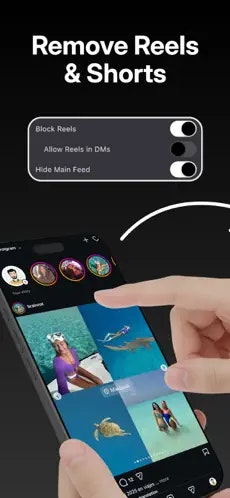 ScrollGuard for iOS - Screenshot 2 showing product features and functionality