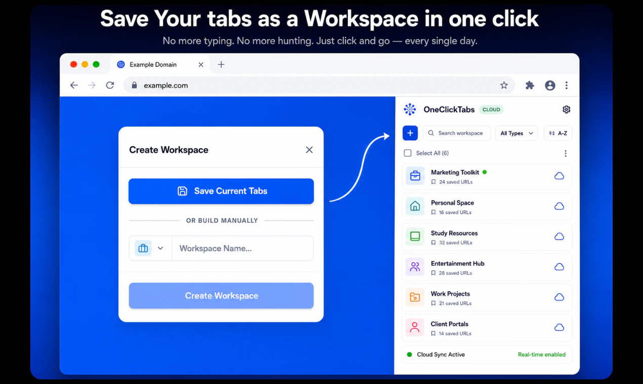 OneClickTabs 截图 2