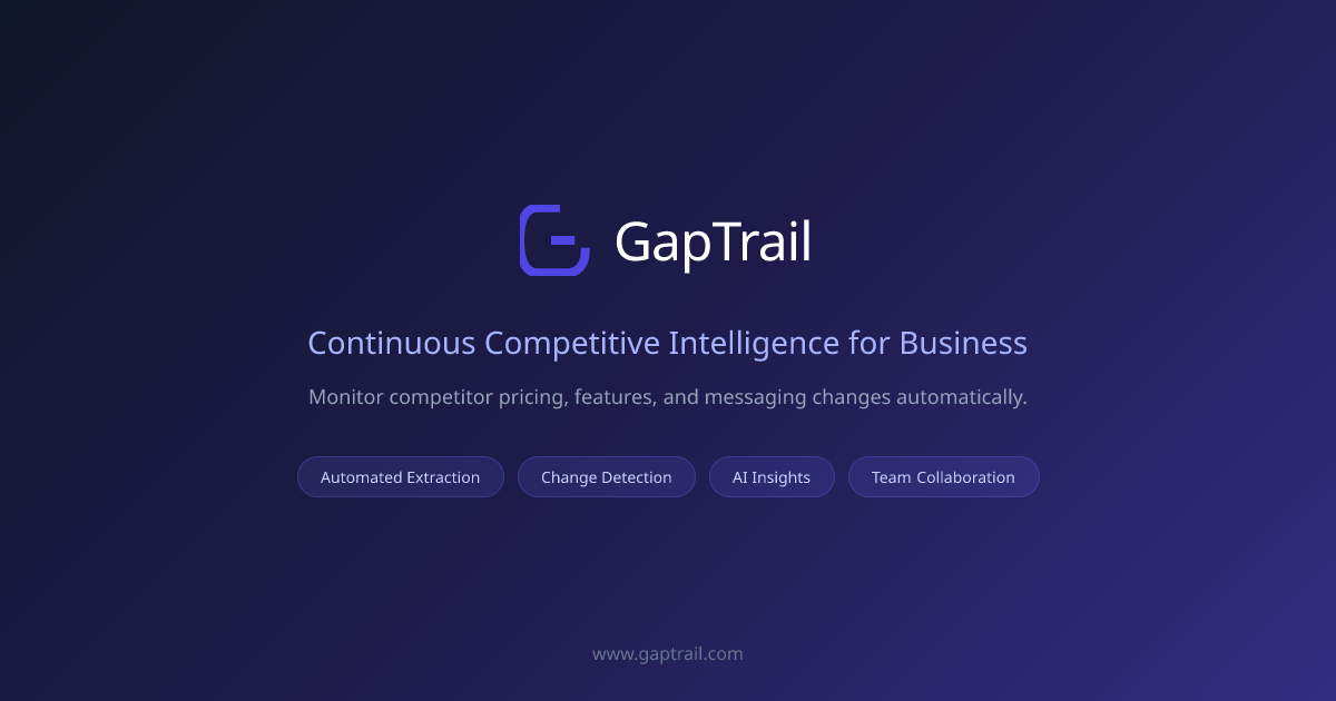 GapTrail gallery image