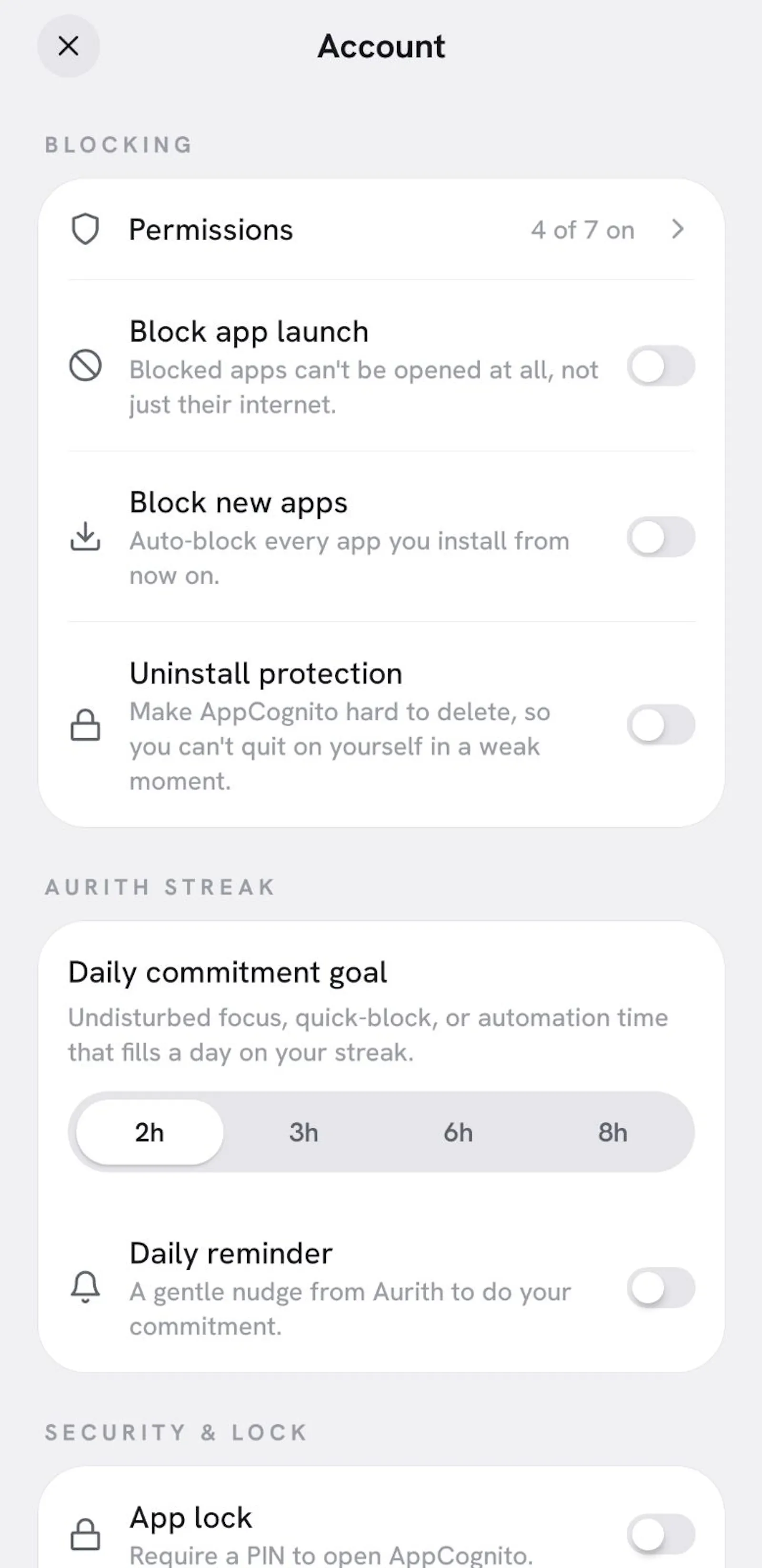 Appcognito screenshot 3