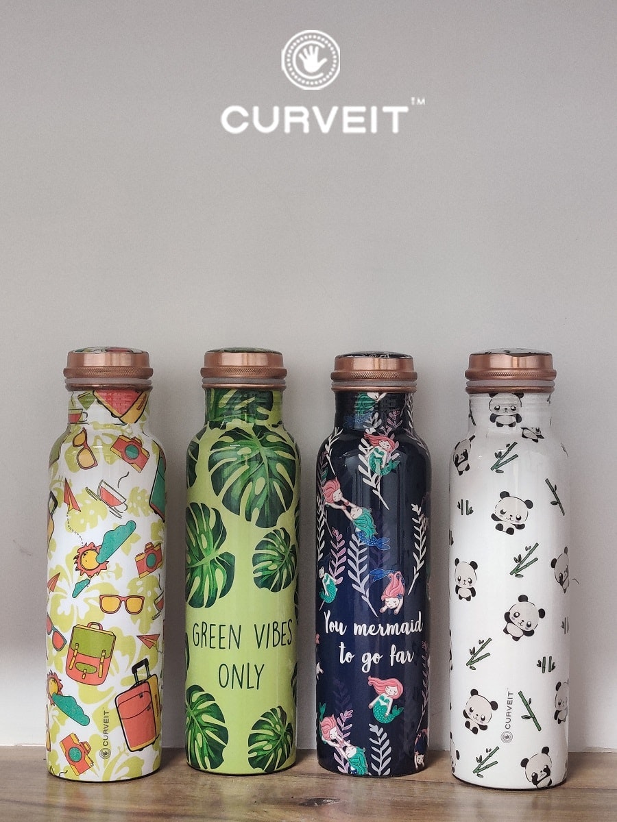 Curveit Copper Bottle