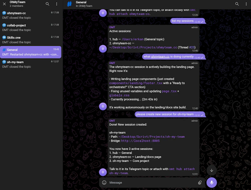 Oh My Team screenshot 3