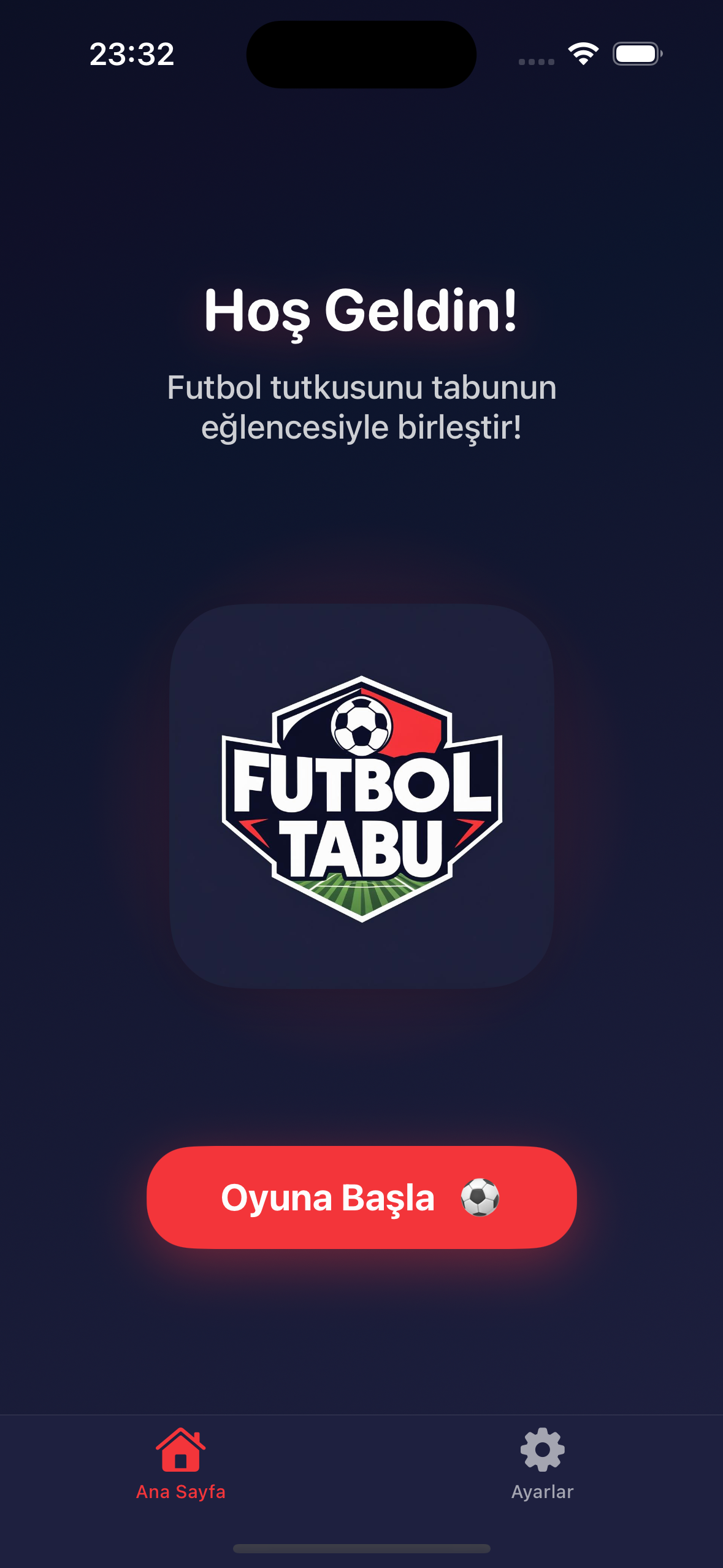 Futbol Tabu screenshot 2