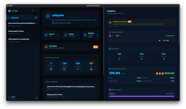 yolog.dev Desktop gallery image