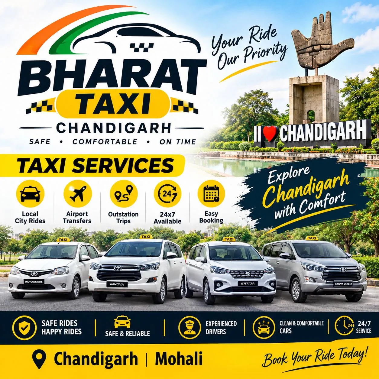 Bharat Taxi Chandigarh gallery image