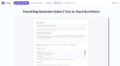 Generate Fire Rap Songs gallery image