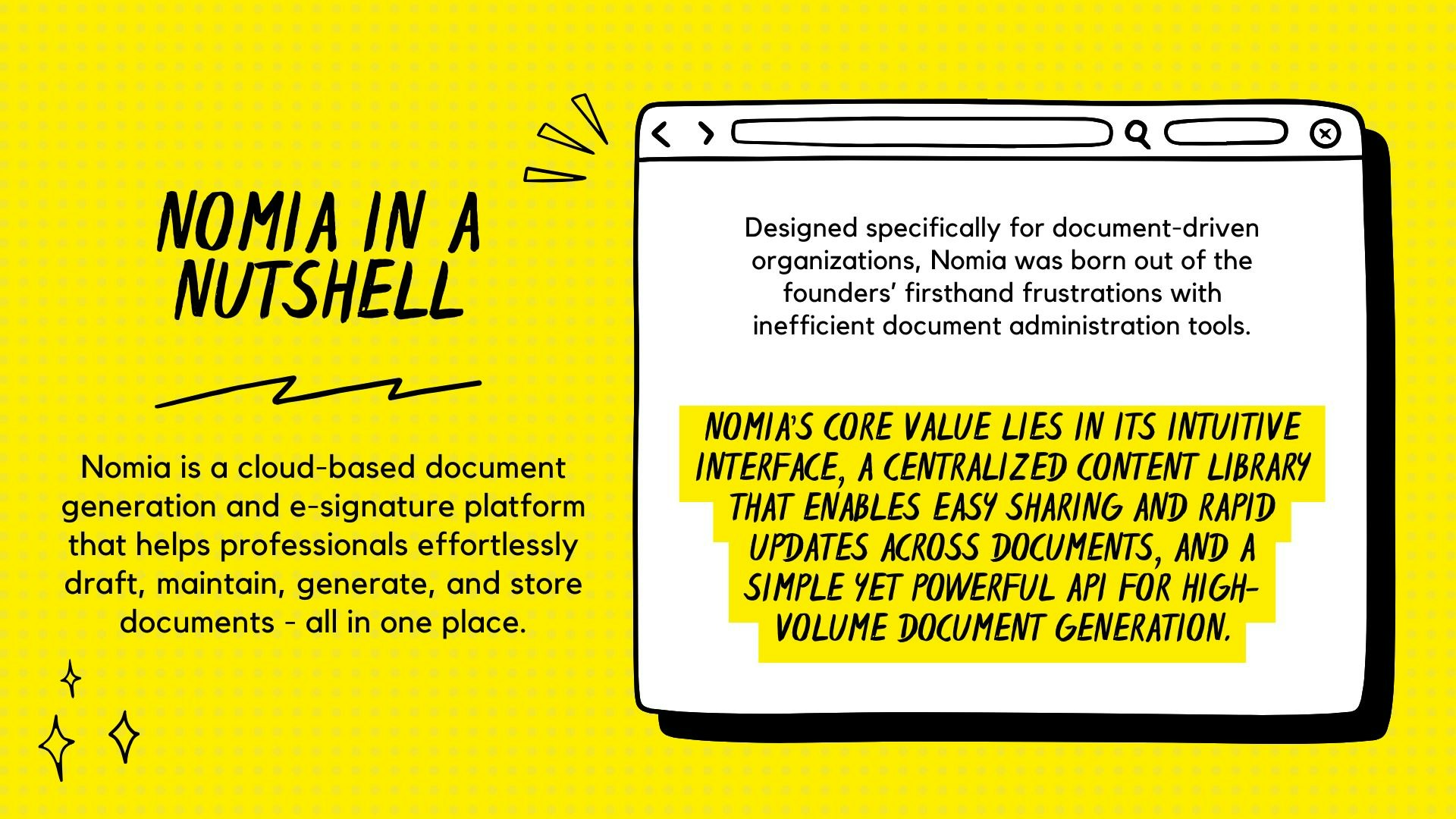 Nomia Document Generator media 5