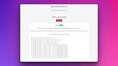 Smart Bulk Delete Products - Shopify App gallery image