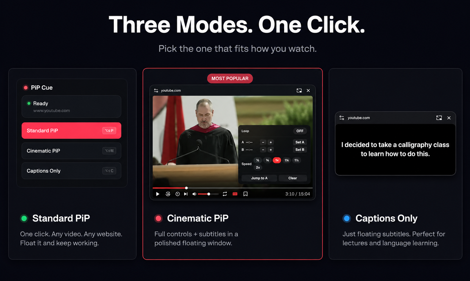 PiP Cue gallery image