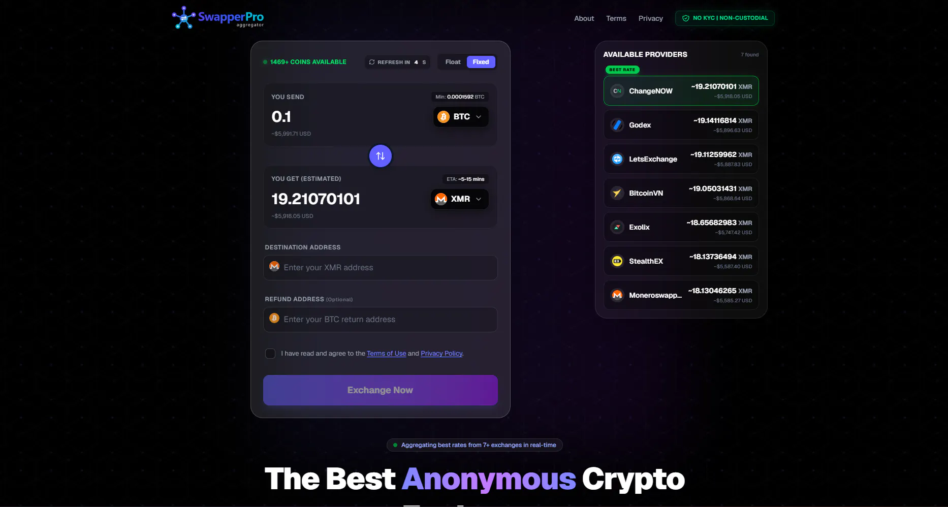 Swapper Pro | Crypto Swap gallery image