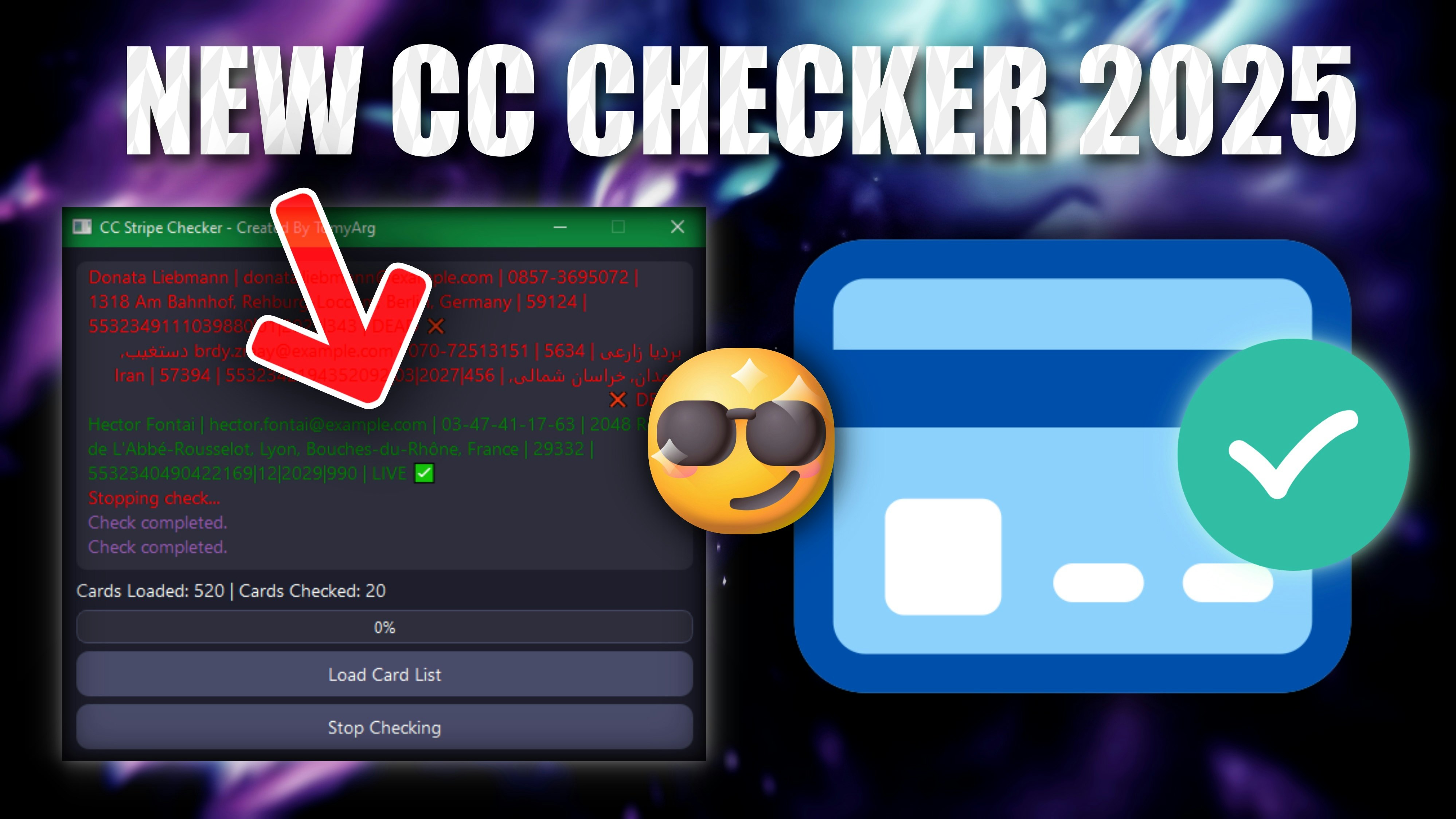 NEW CC CHECKER Desktop APP 2025!