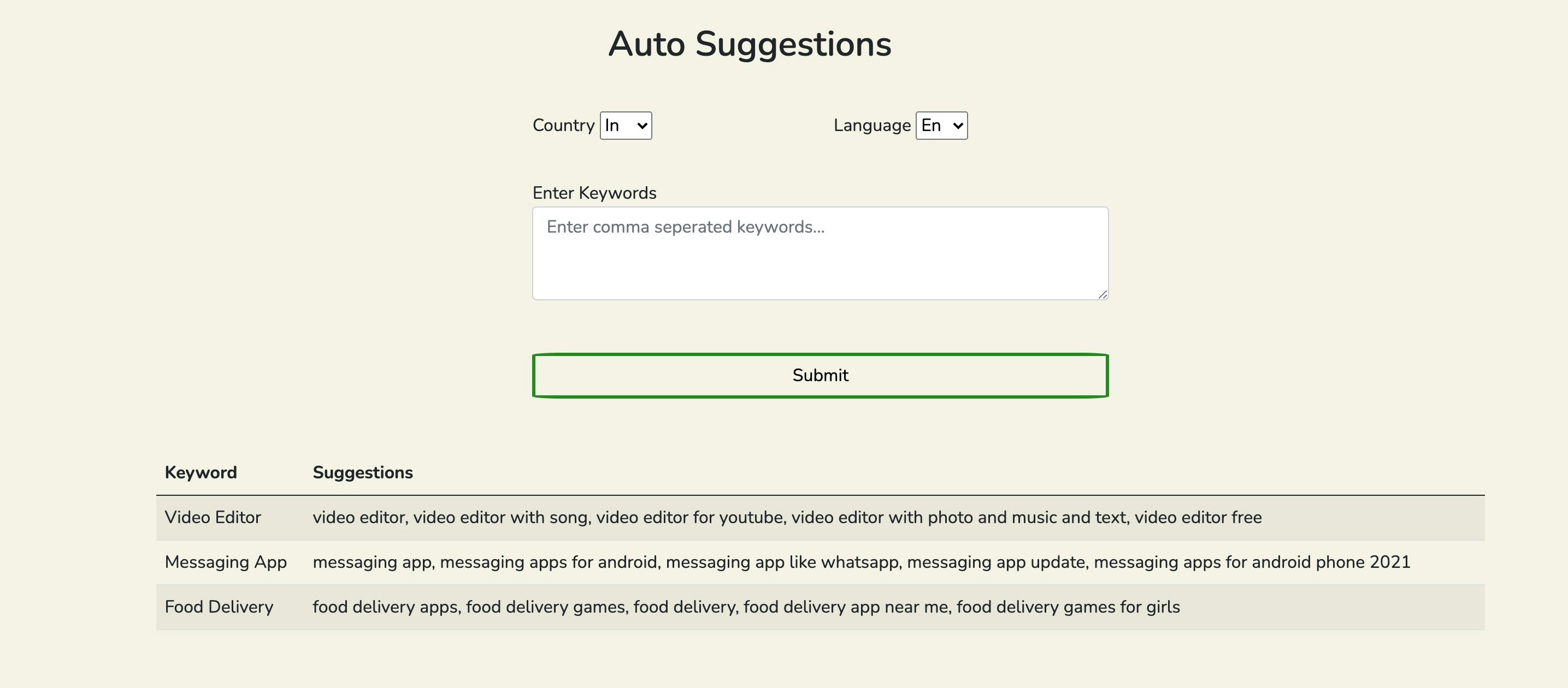 App Store Optimization Console gallery image