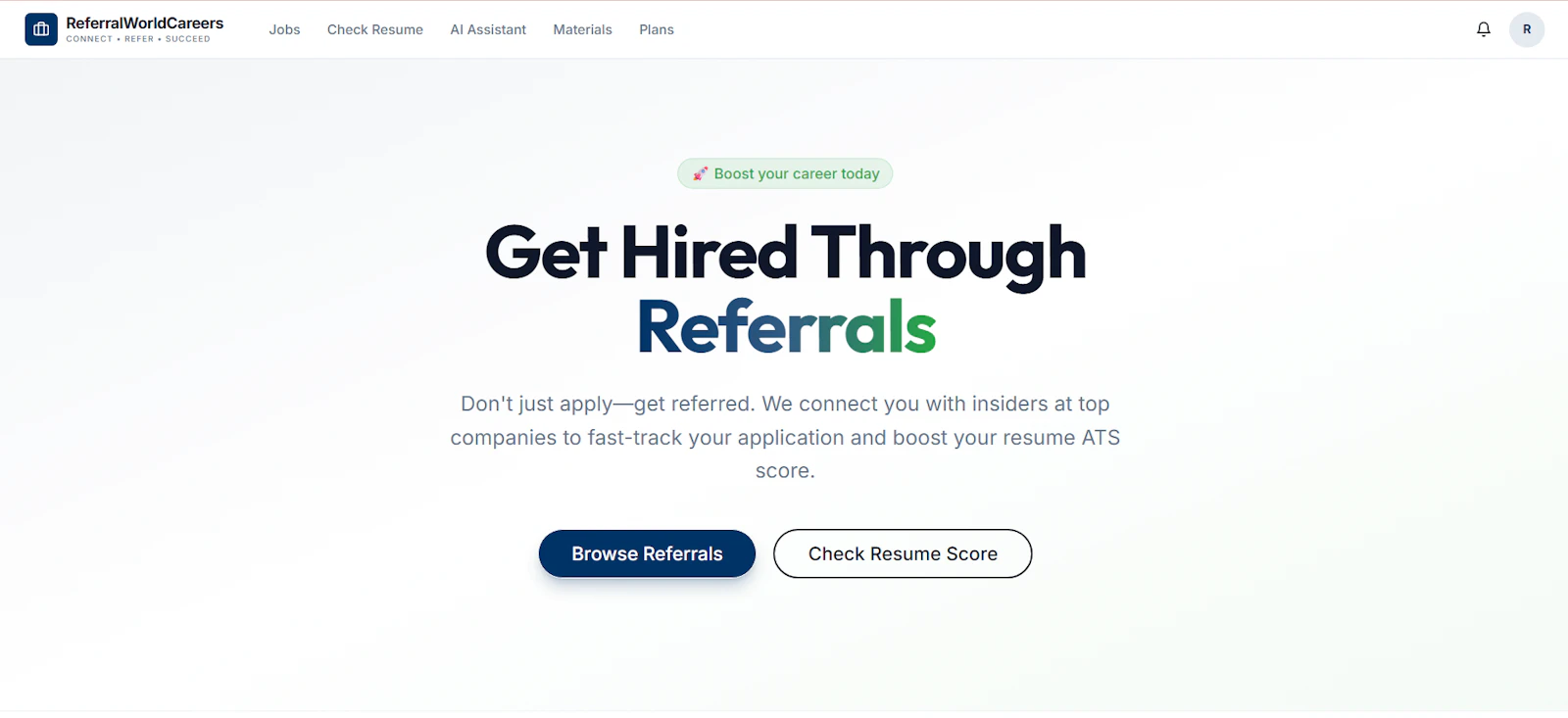 ReferralWorld Careers screenshot 1