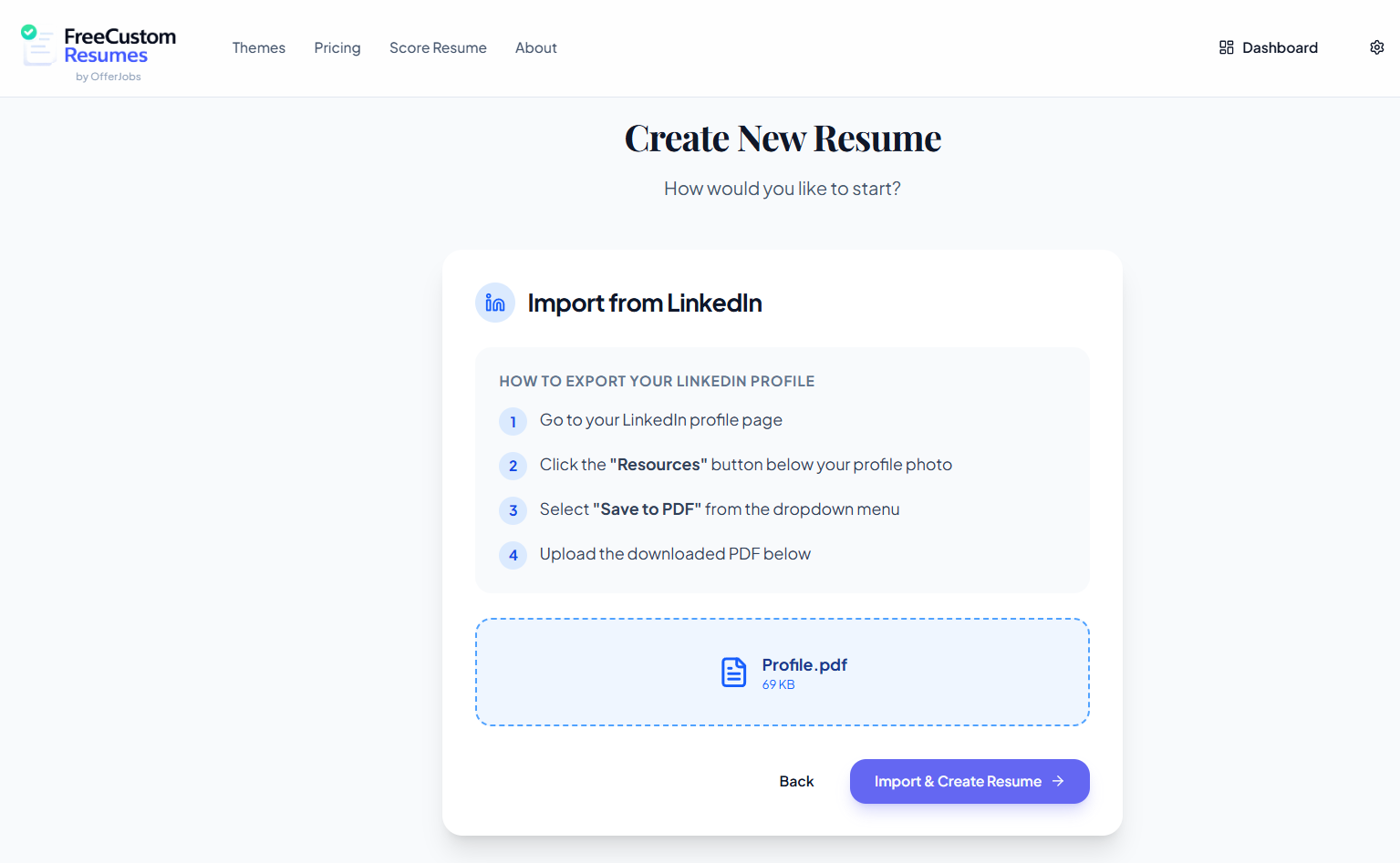 FreeCustomResumes.com  gallery image
