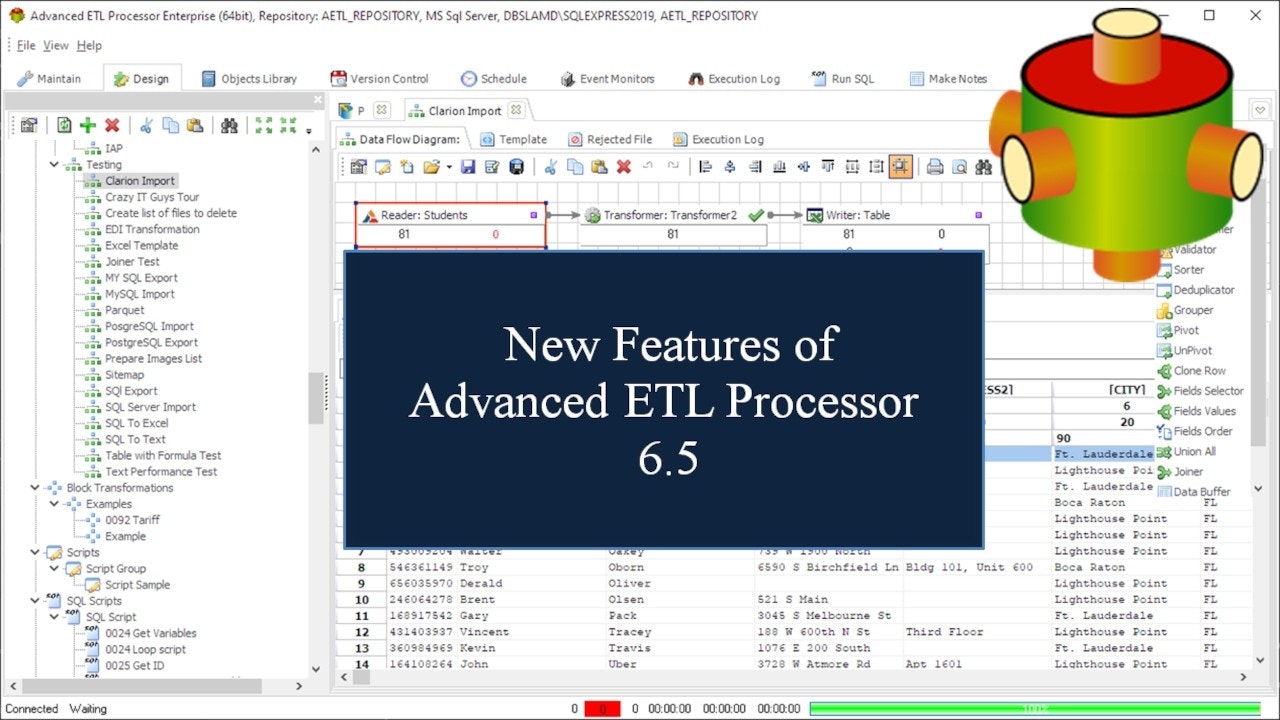 Advanced ETL Processor Enterprise 6.5 gallery image