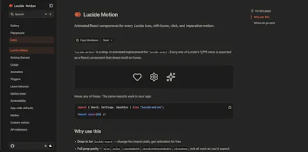 Lucide Motion gallery image