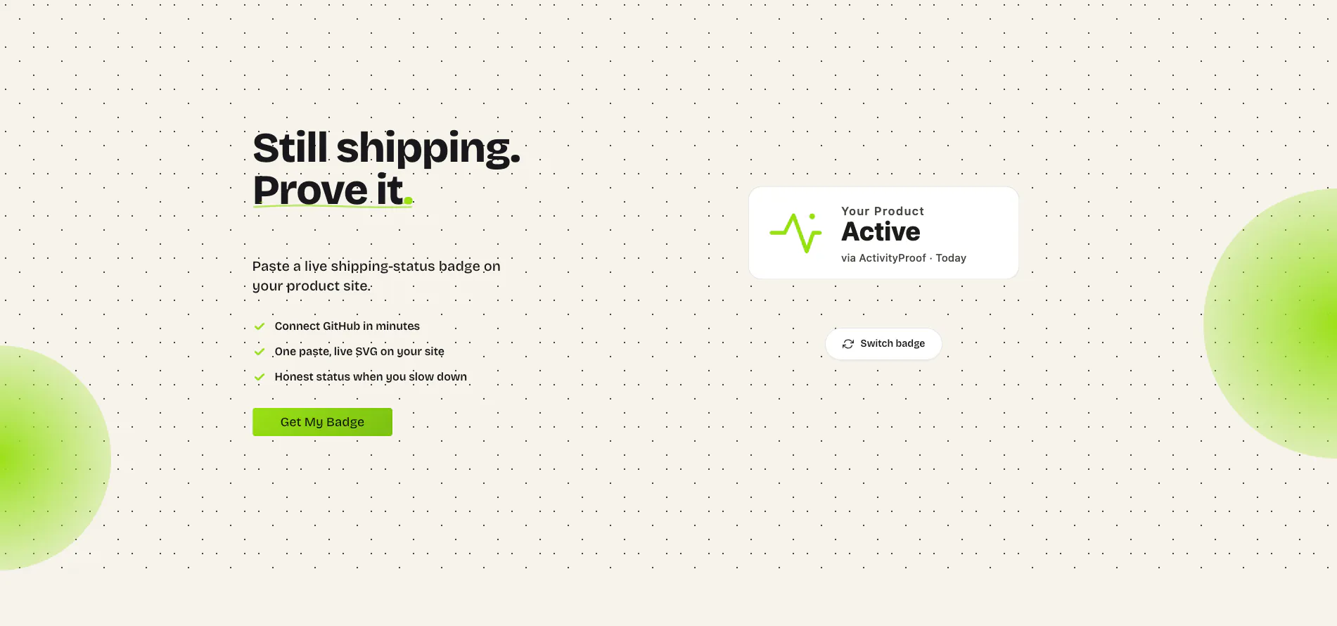 ActivityProof gallery image