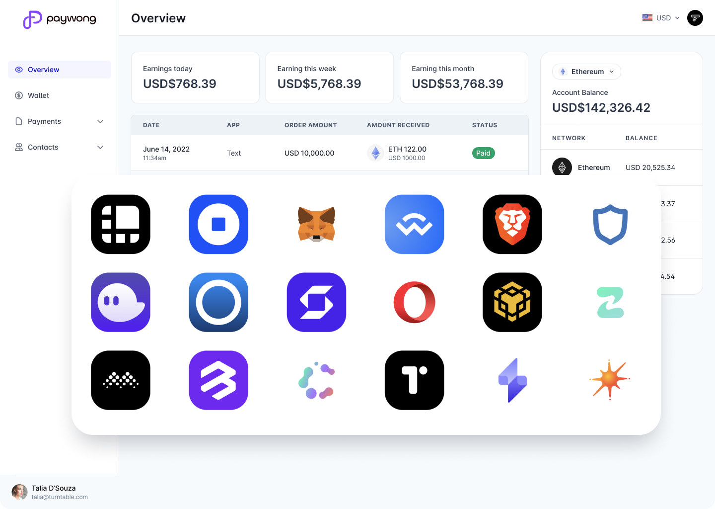 Paywong | Crypto Payment Gateway gallery image