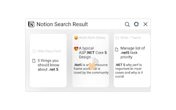Notion Search Assistant gallery image