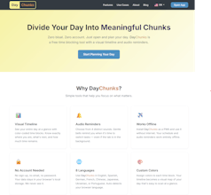 DayChunks gallery image