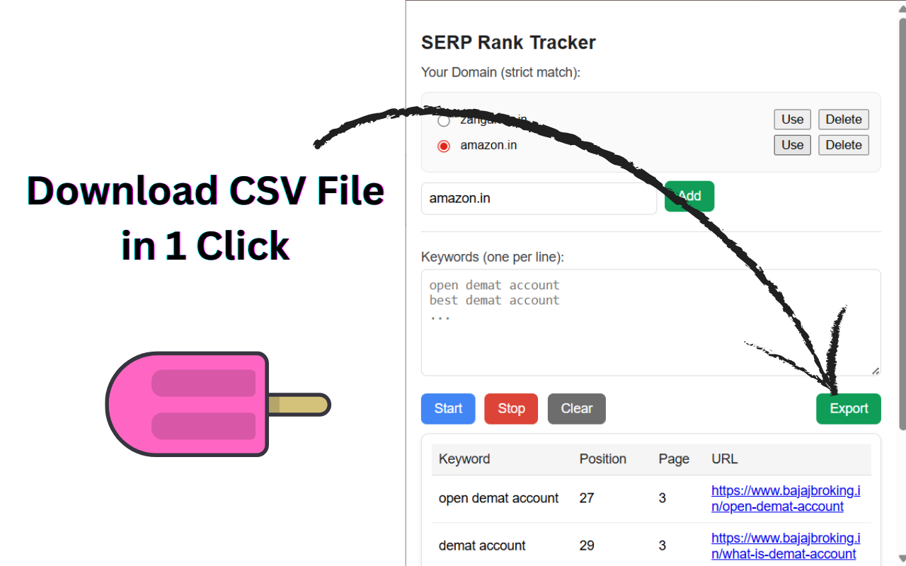 Keyword Rank Tracker (SERP Rank Tracker) gallery image