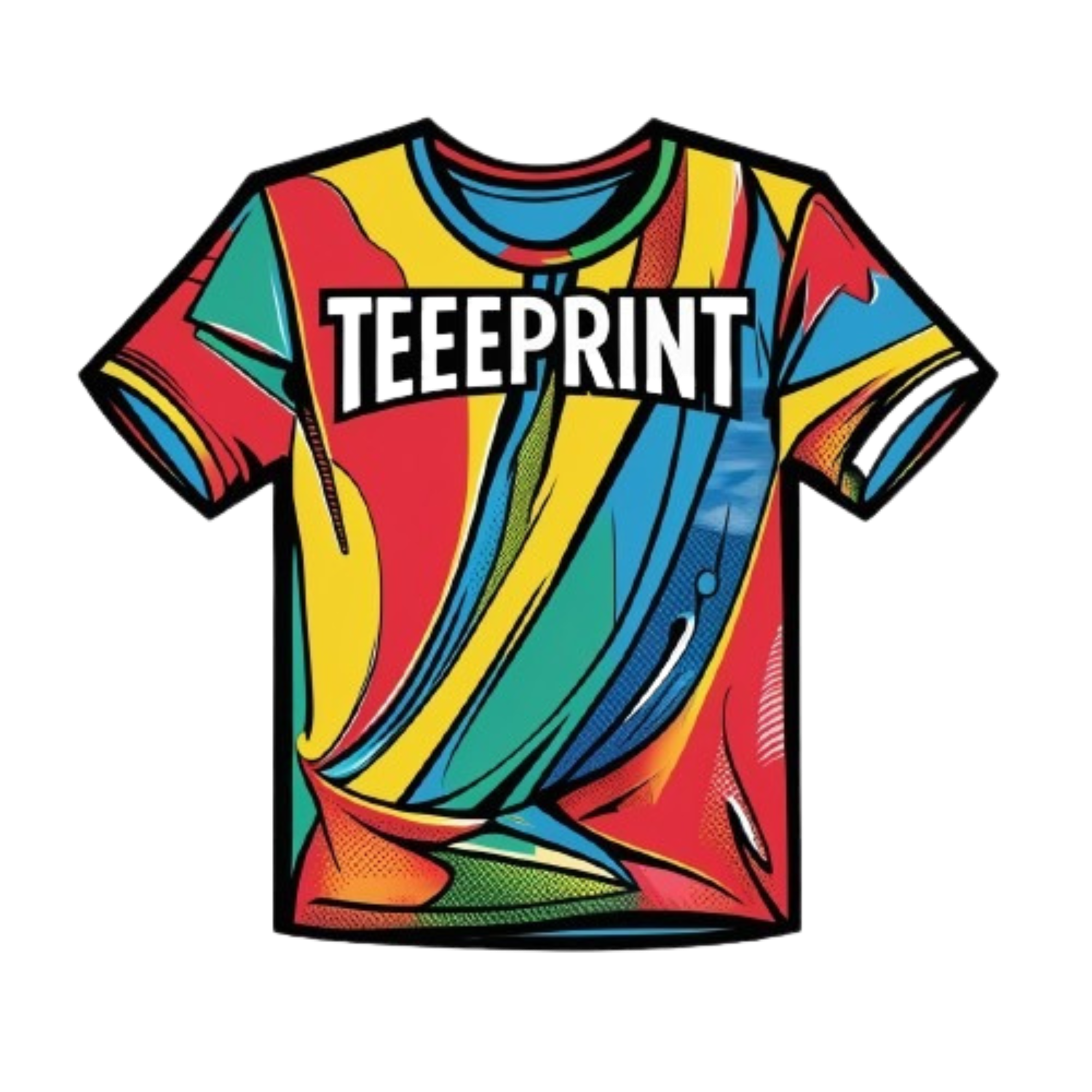 TeePrint London — Personalized Apparel - Product Hunt launch logo and brand identity