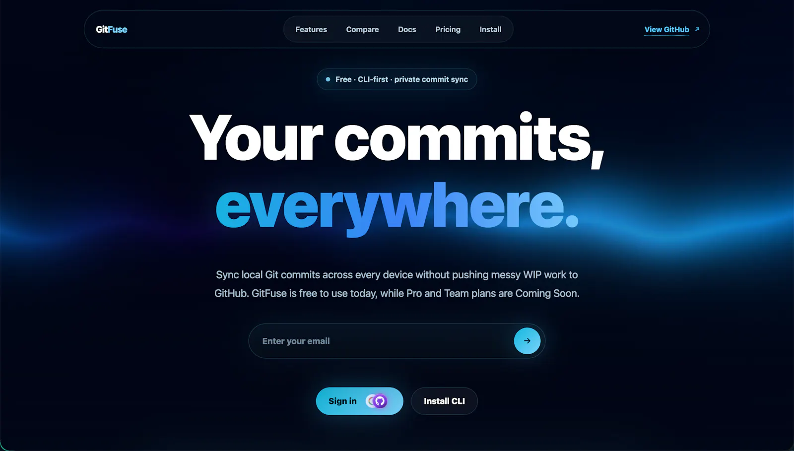 GitFuse screenshot 1