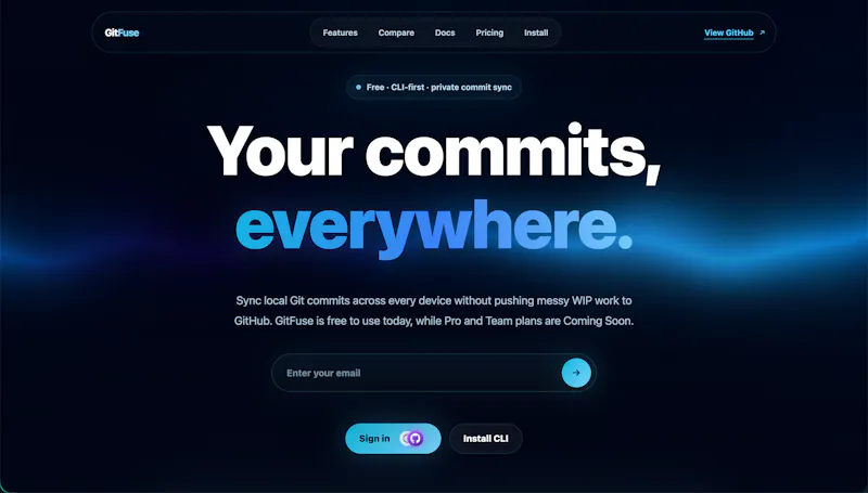 GitFuse screenshot 1