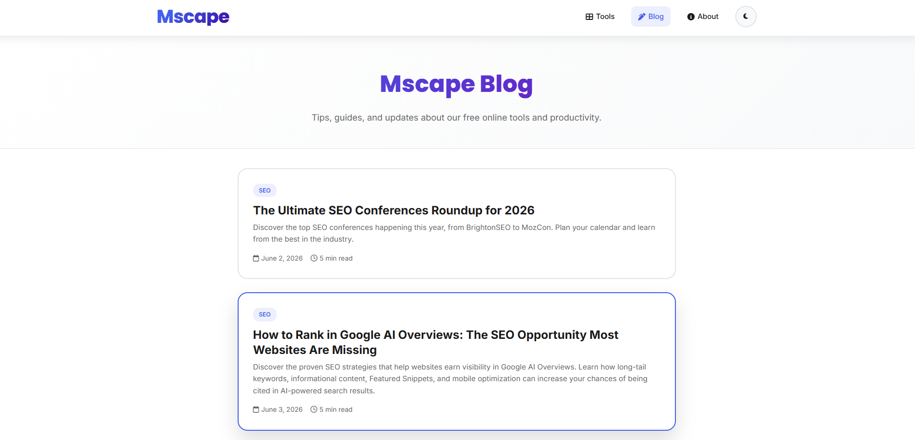 Mscape.me gallery image