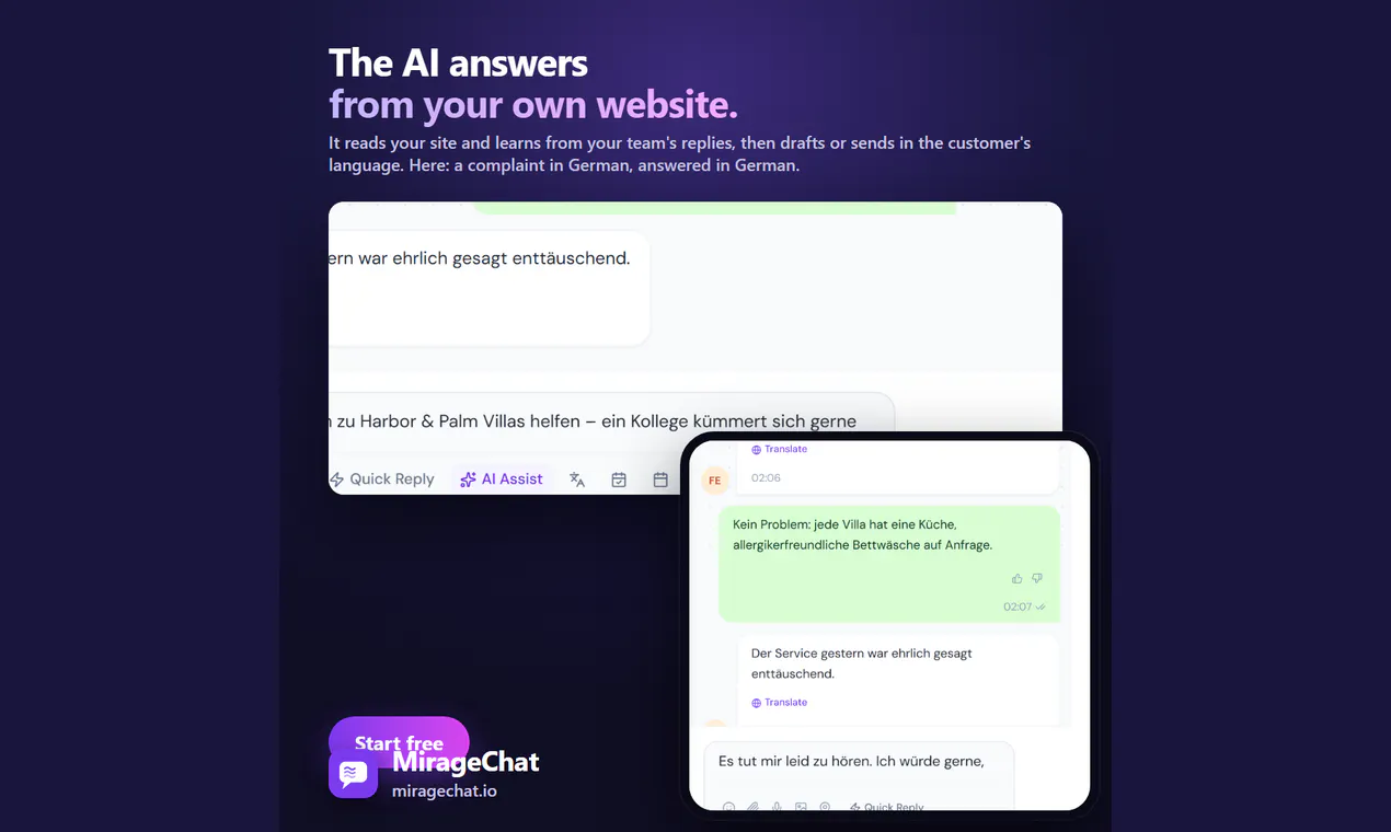MirageCHAT gallery image