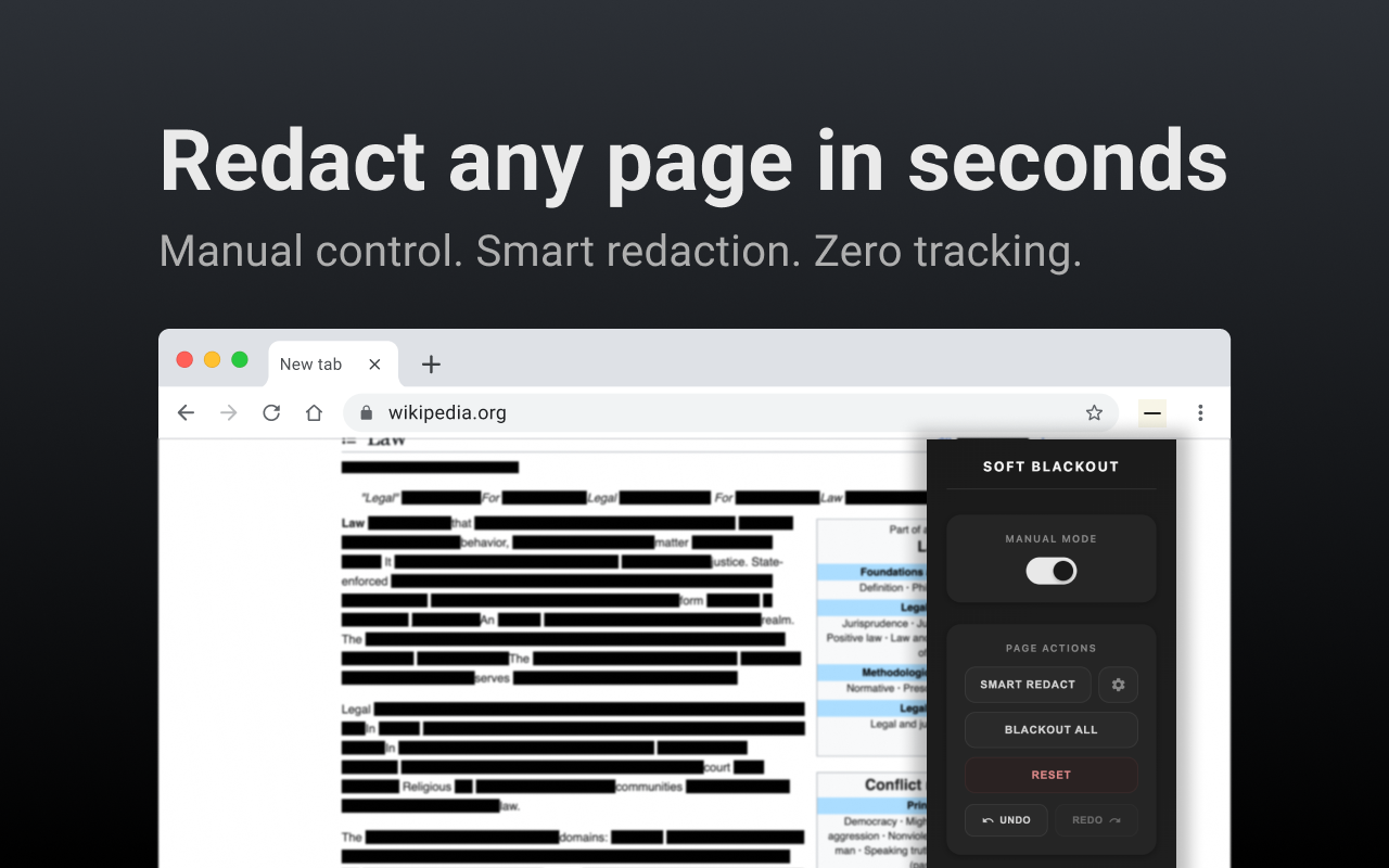 Soft Blackout gallery image