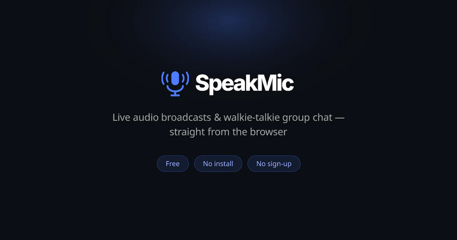 SpeakMic screenshot 1
