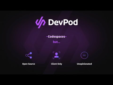 startuptile DevPod-Codespaces but open-source client-only and unopinionated