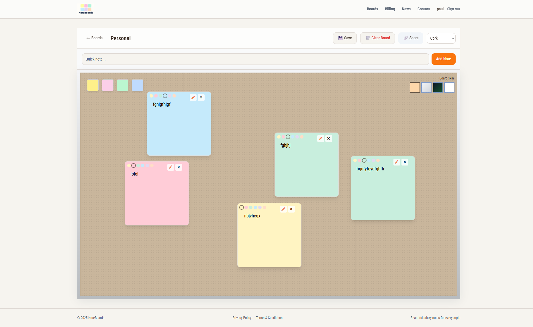 NoteBoards gallery image