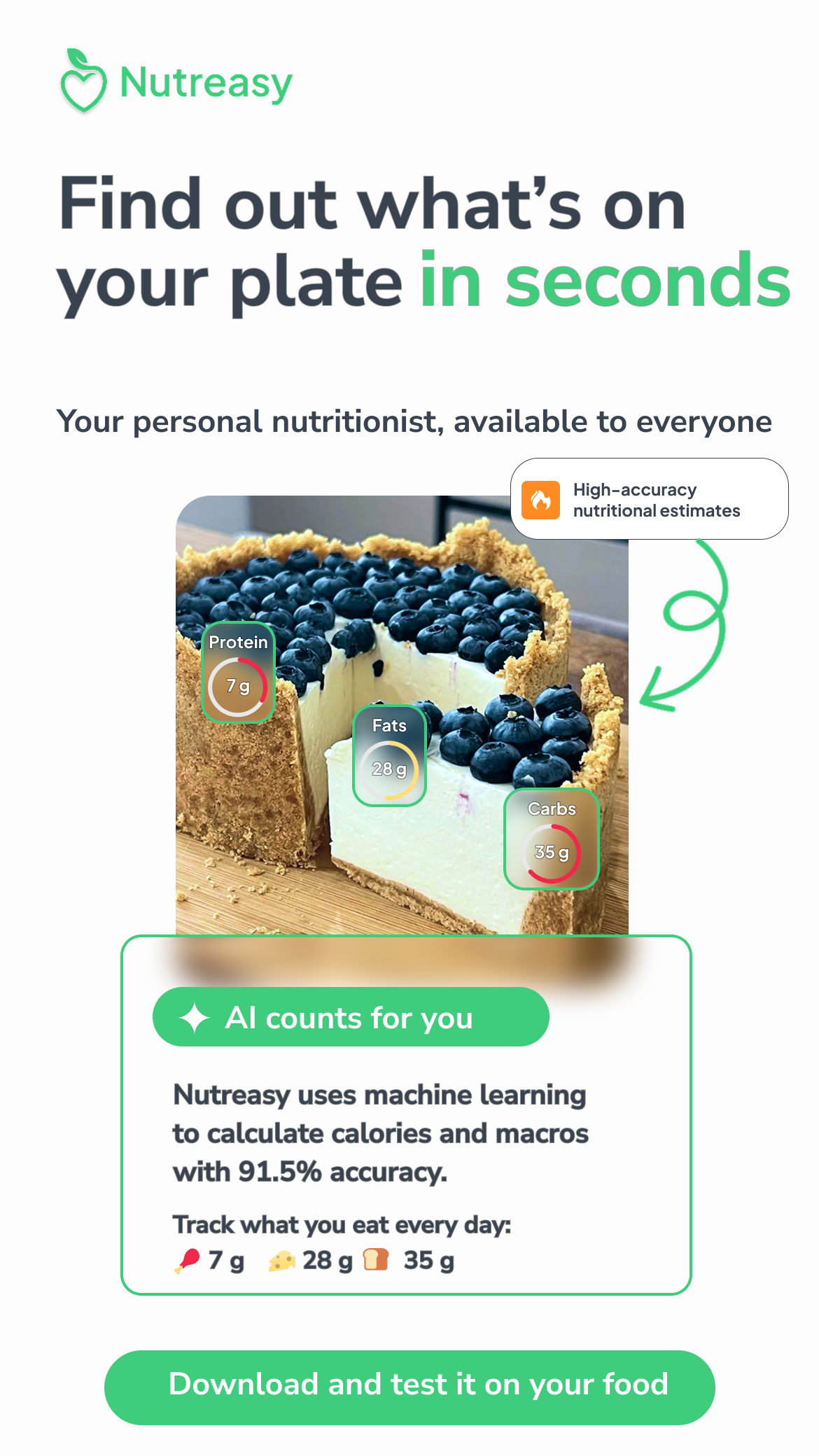 Nutreasy - AI Calorie Tracker gallery image