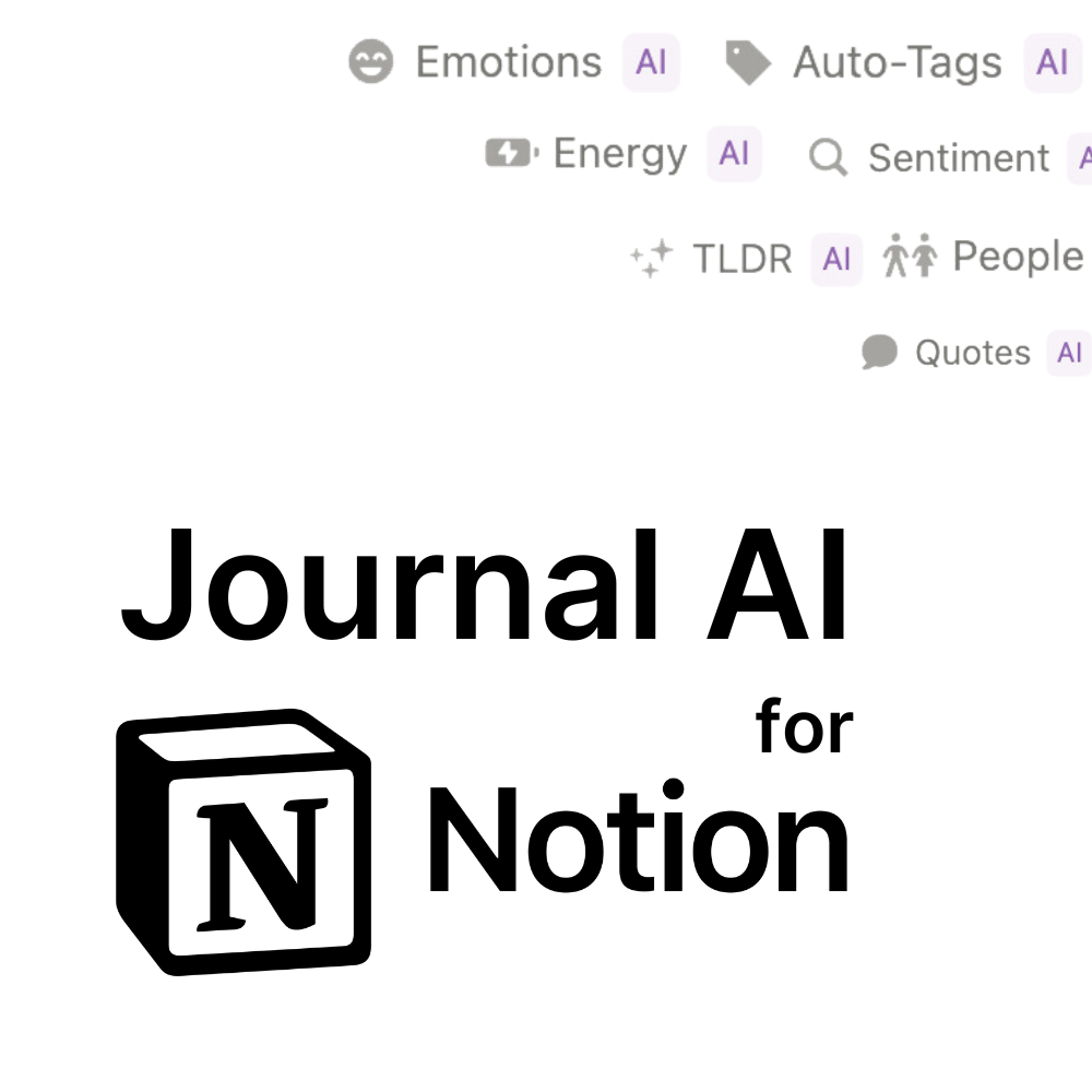 Journal AI for Notio... logo