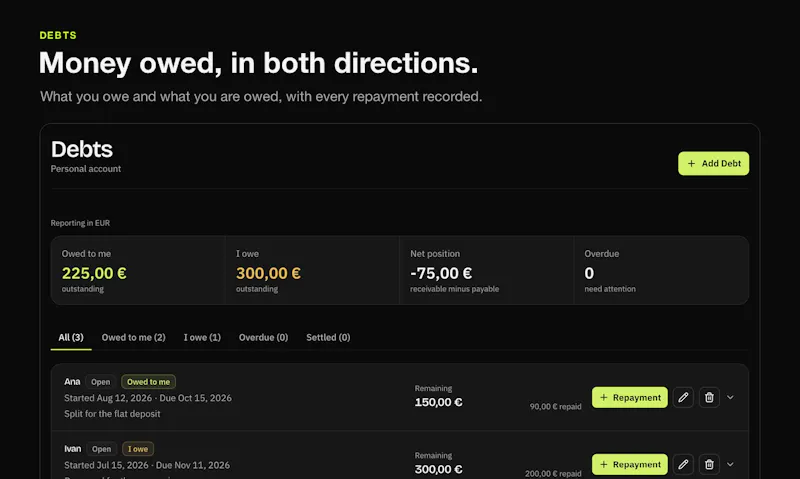 Rinalance screenshot 3