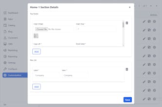 Customization for Bagisto gallery image