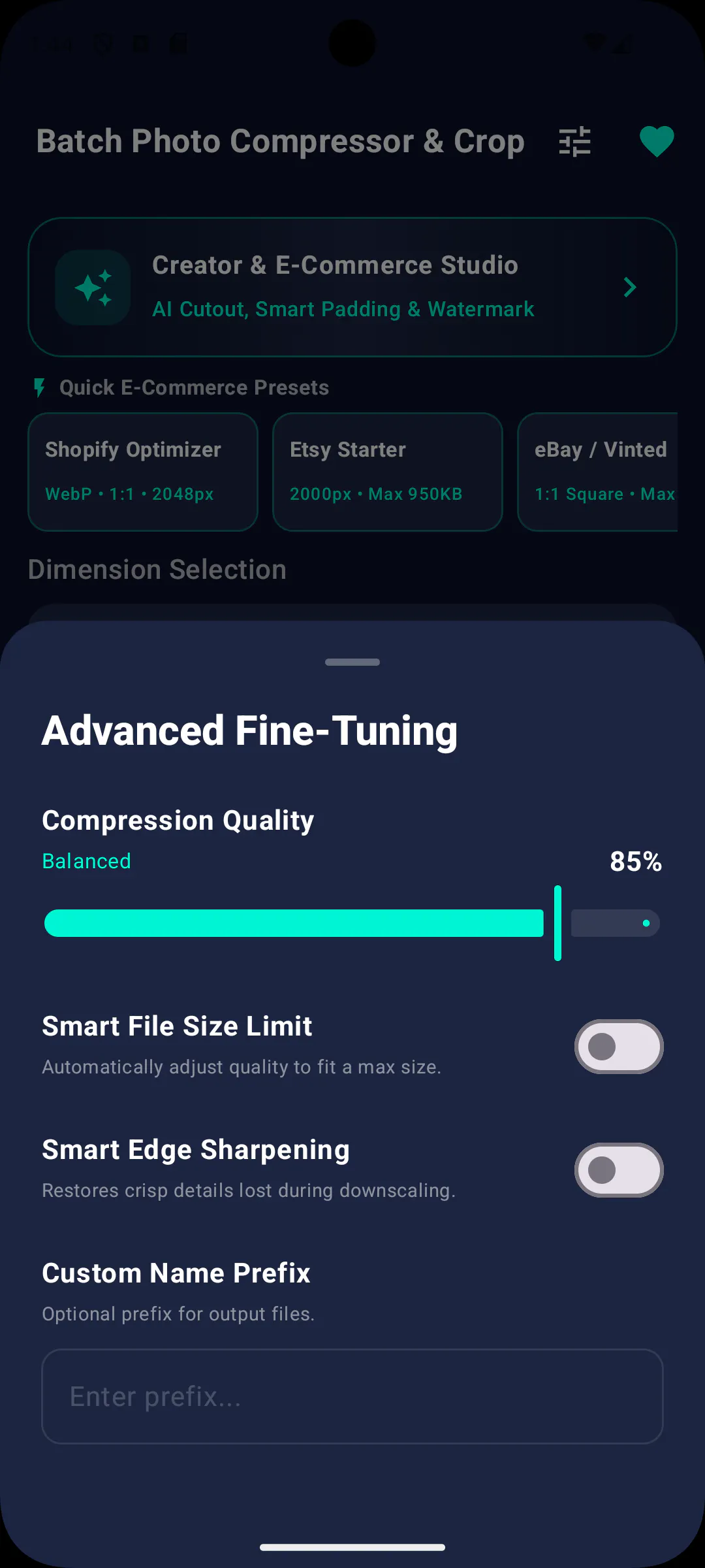 Batch Photo Compressor & Crop gallery image
