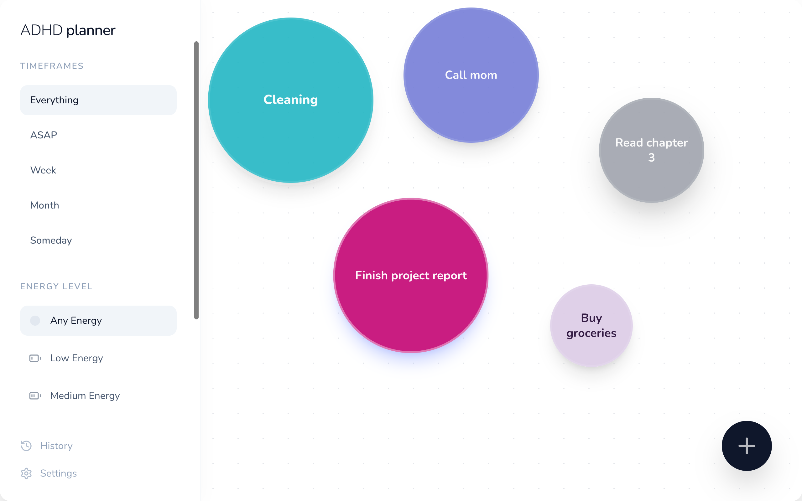 ADHD Planner. Friendly organization tool gallery image