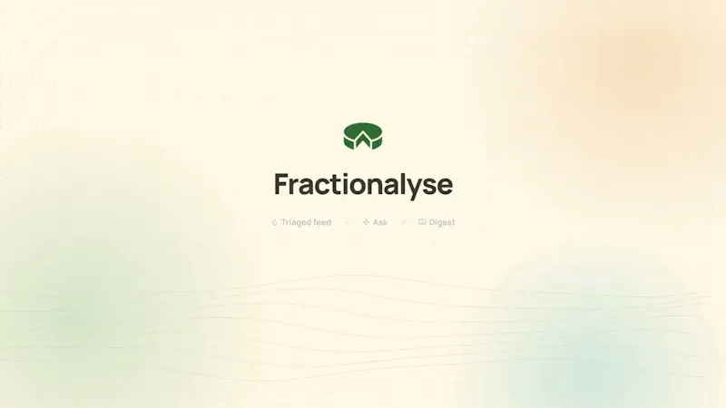 Fractionalyse screenshot 1 (video preview)