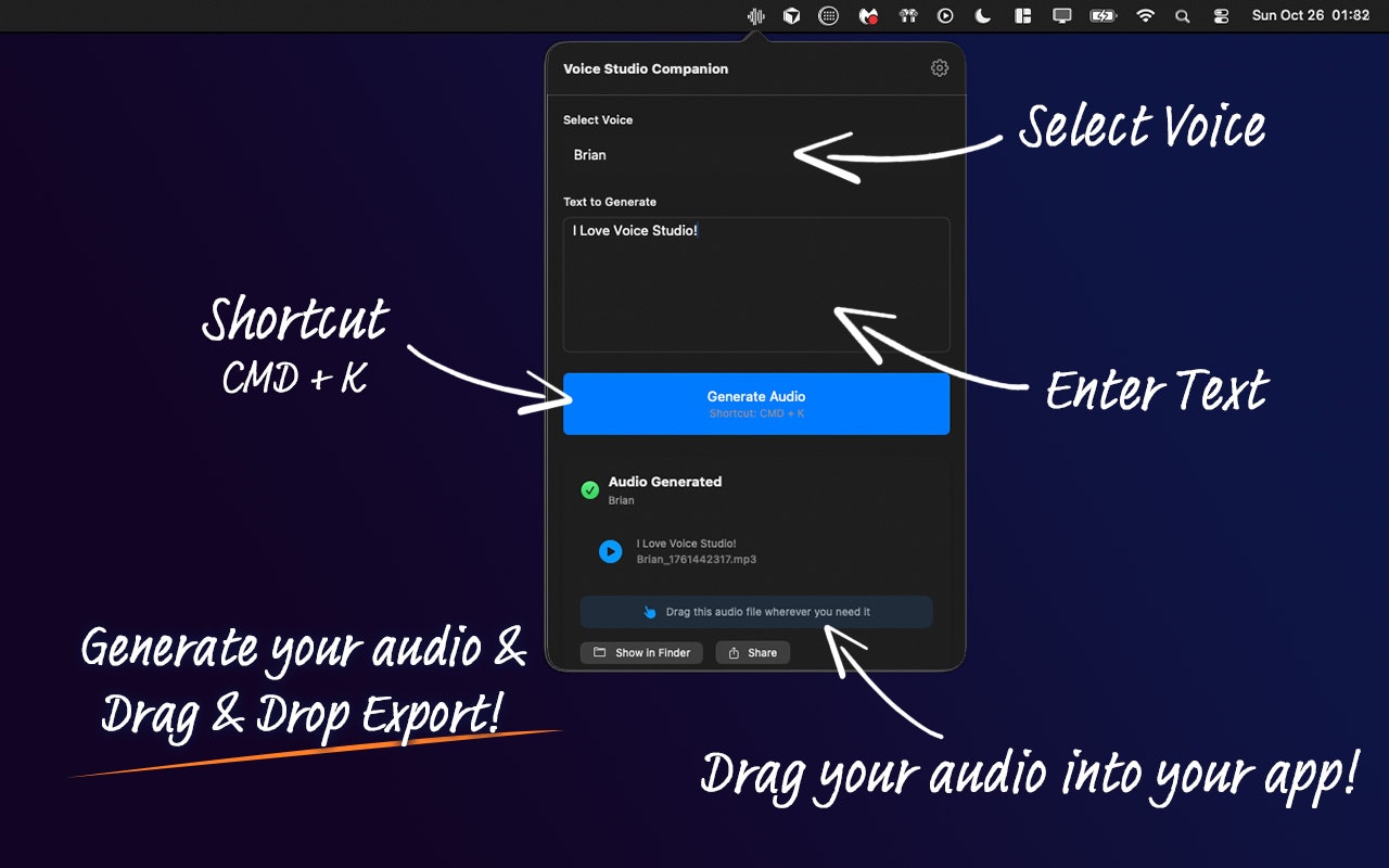 Voice Studio Companion gallery image