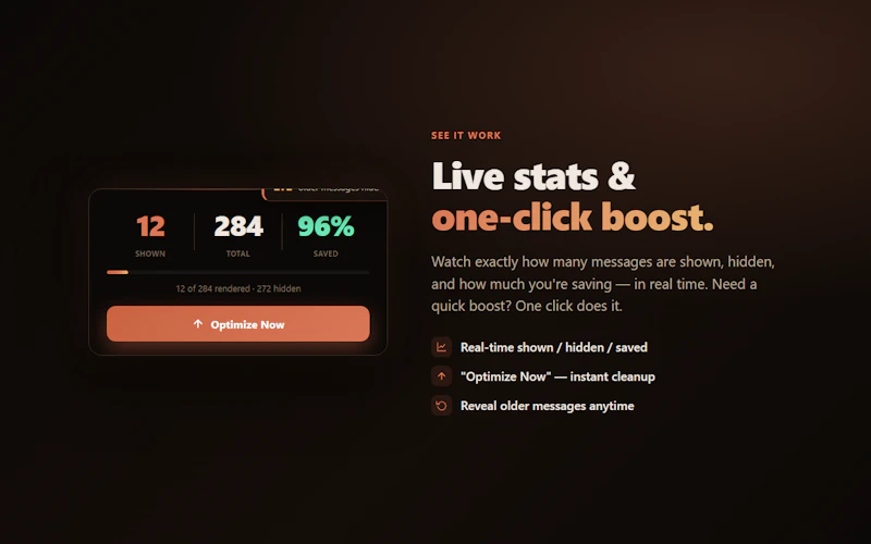 Claude Speed Booster screenshot 3