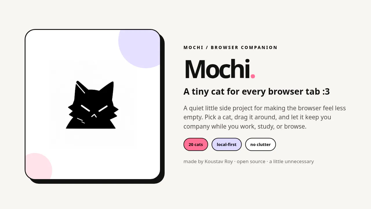 Mochi screenshot 1
