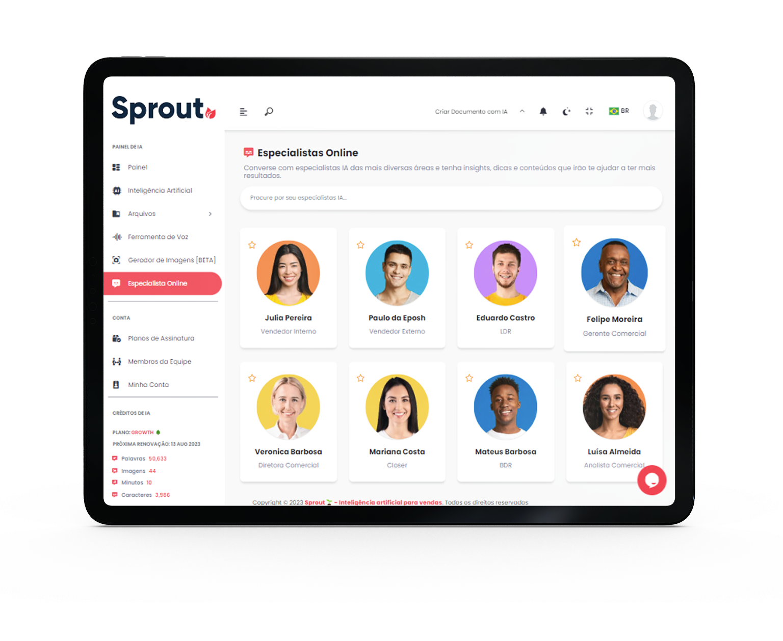 وسائط Sprout AI - فتح المبيعات وإمكانات التسويق مع Sprout التي تعمل بالنيابة 4