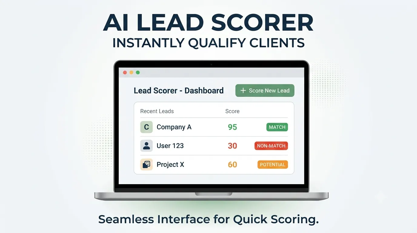 AI Lead Scorer gallery image